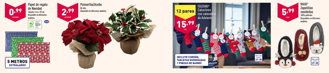 Decoración Navidad Aldi