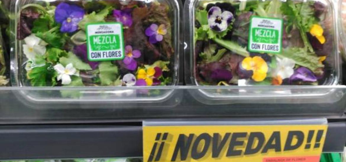 Las nuevas ensaladas de flores de Mercadona ¿cuándo llegarán a tu 