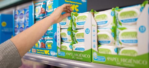 Papel higiénico húmedo WC Mercadona