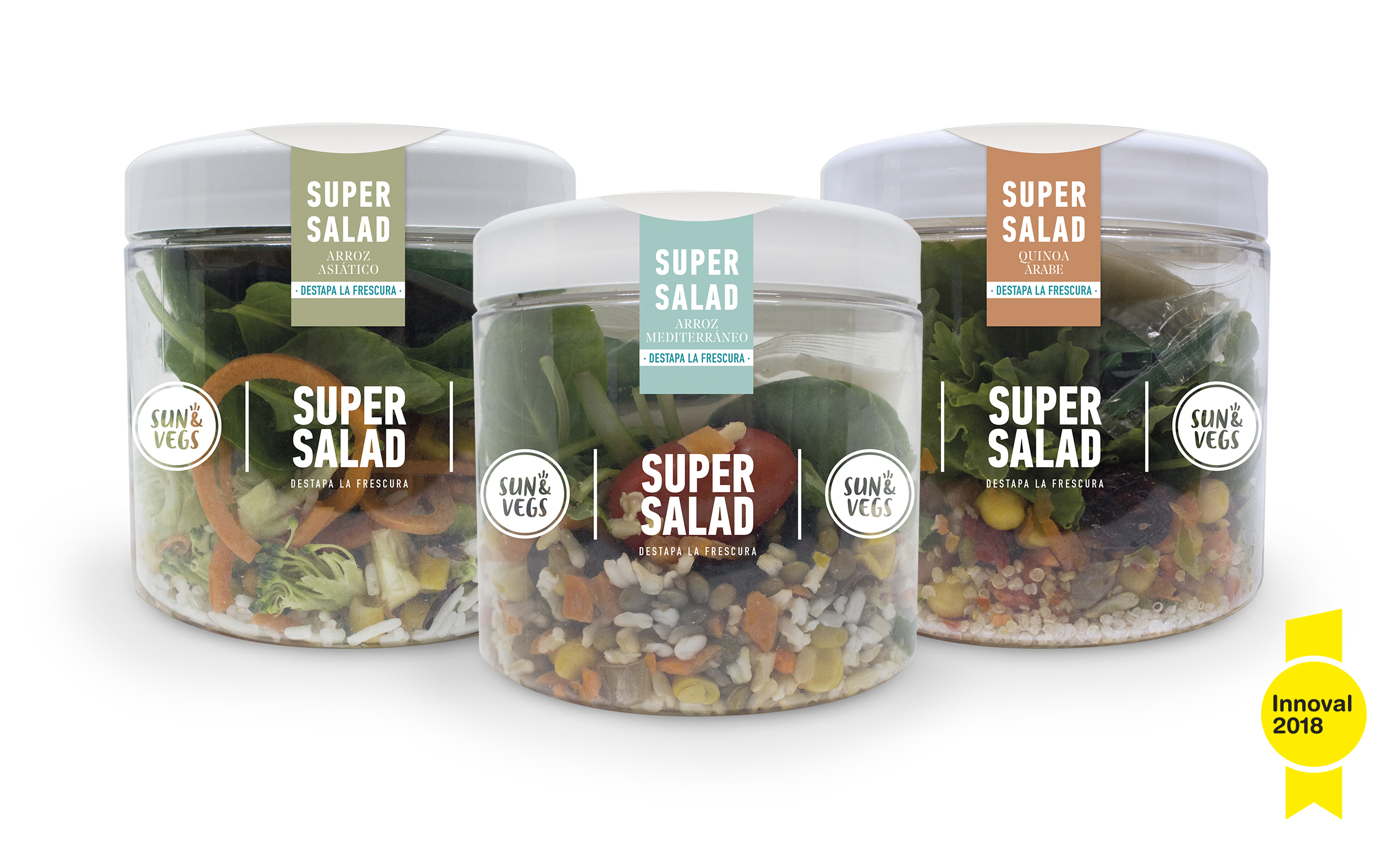 Superensaladas comercializadas en Mercadona