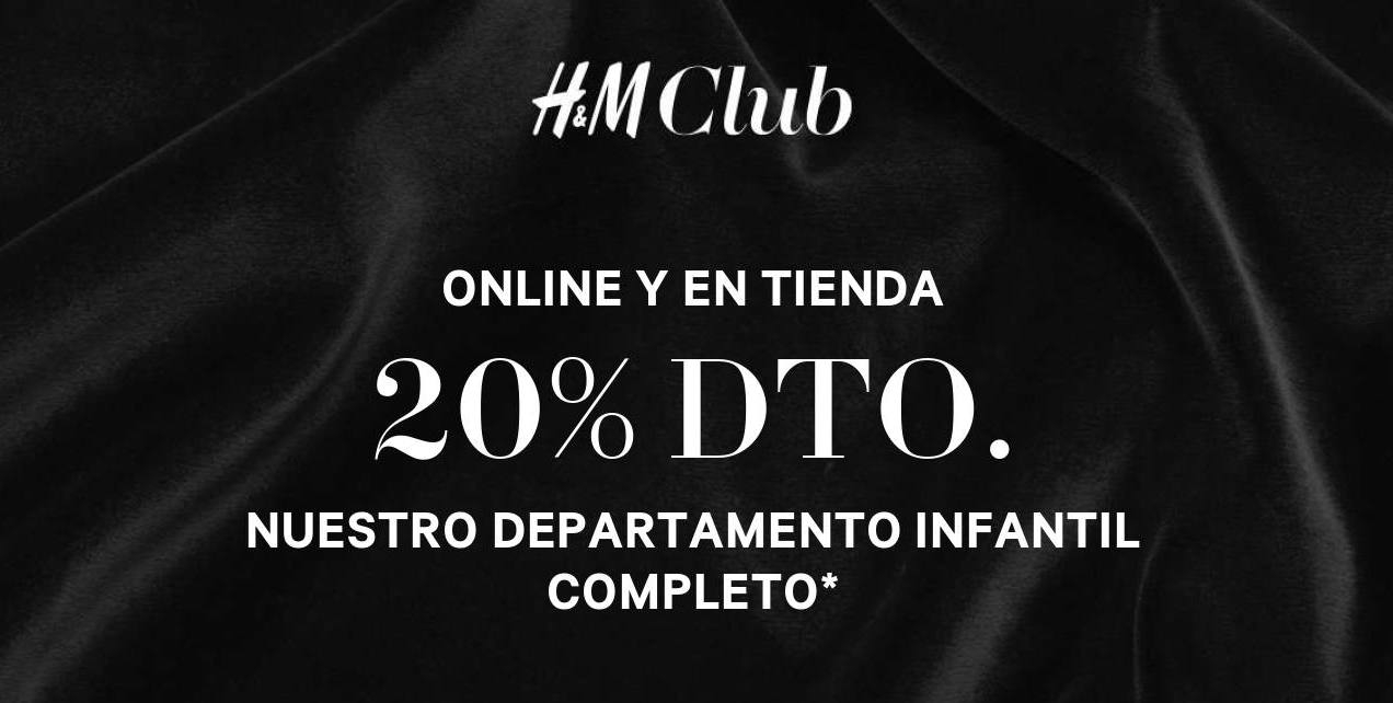 Imagen del descuento en H&M