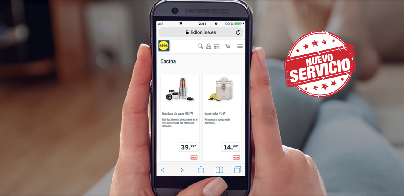 Nuevo sitio web de Lidl Bazar