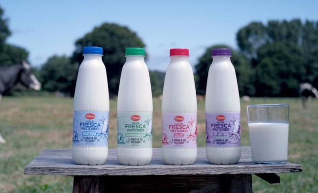 Botellas de leche de Lidl