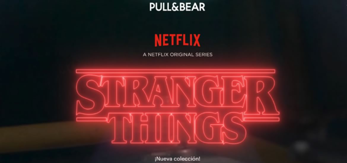 Colaboración de Netflix y Pull & Bear con su colección Stranger Things