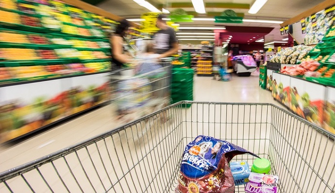 Carro de la compra de Mercadona