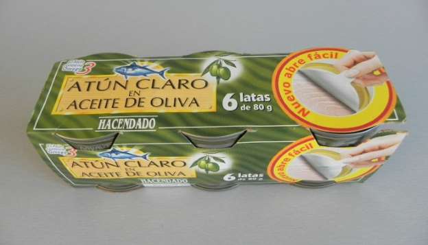 Atún con aceite de oliva de Hacendado