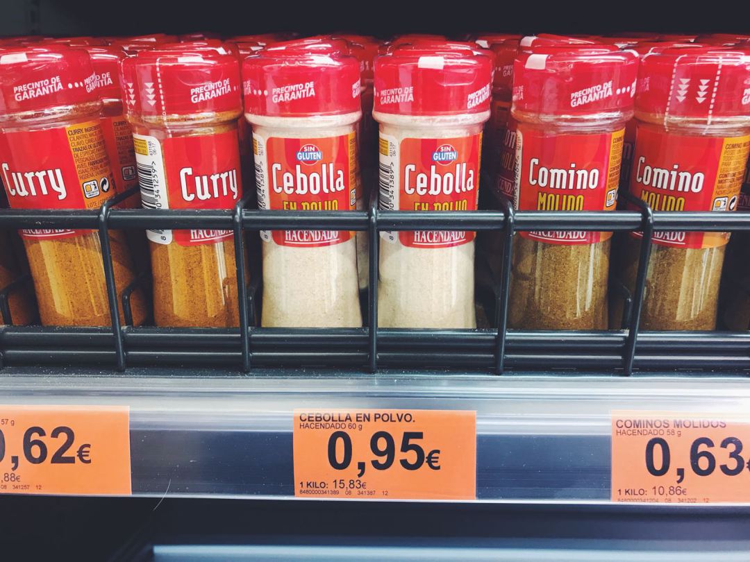 Especias de Mercadona
