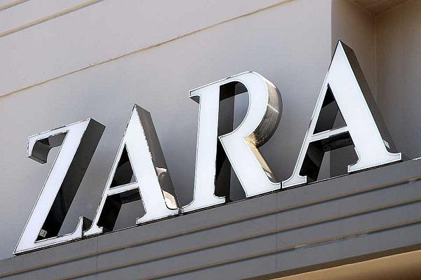 Logo de la firma de Inditex Zara