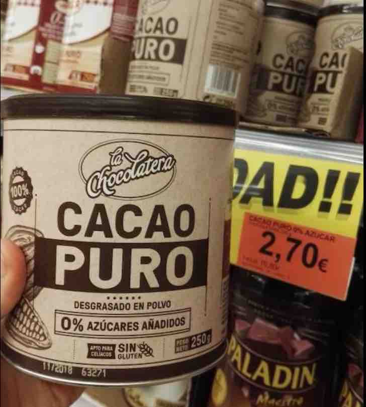 Cacao Puro de Mercadona