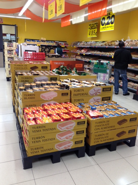 Turrones de Mercadona