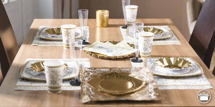 ideas para vestir la mesa con productos de Mercadona