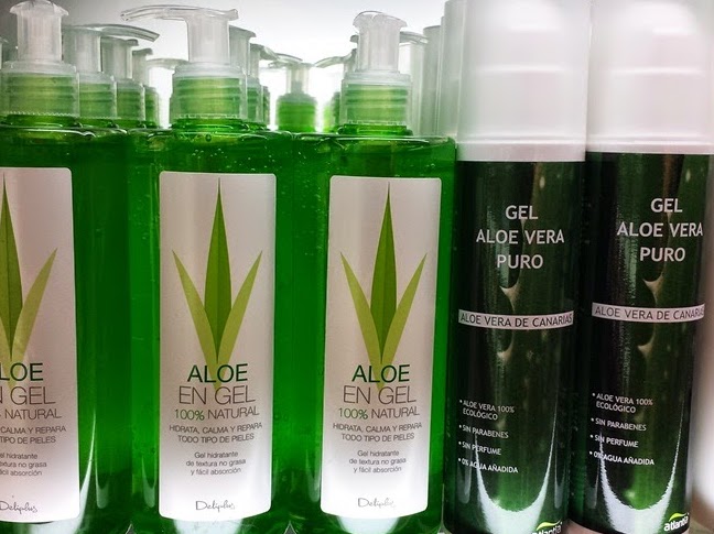 Productos de Aloe de Mercadona