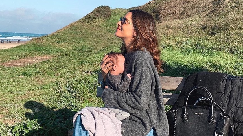 Rocío Osorno y su hijo Jacobo