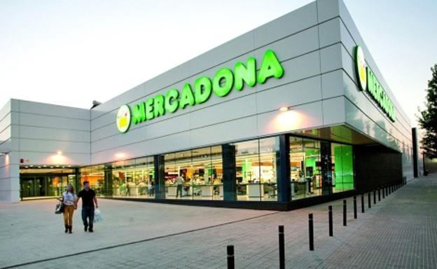 Entrada de los supermercados Mercadona