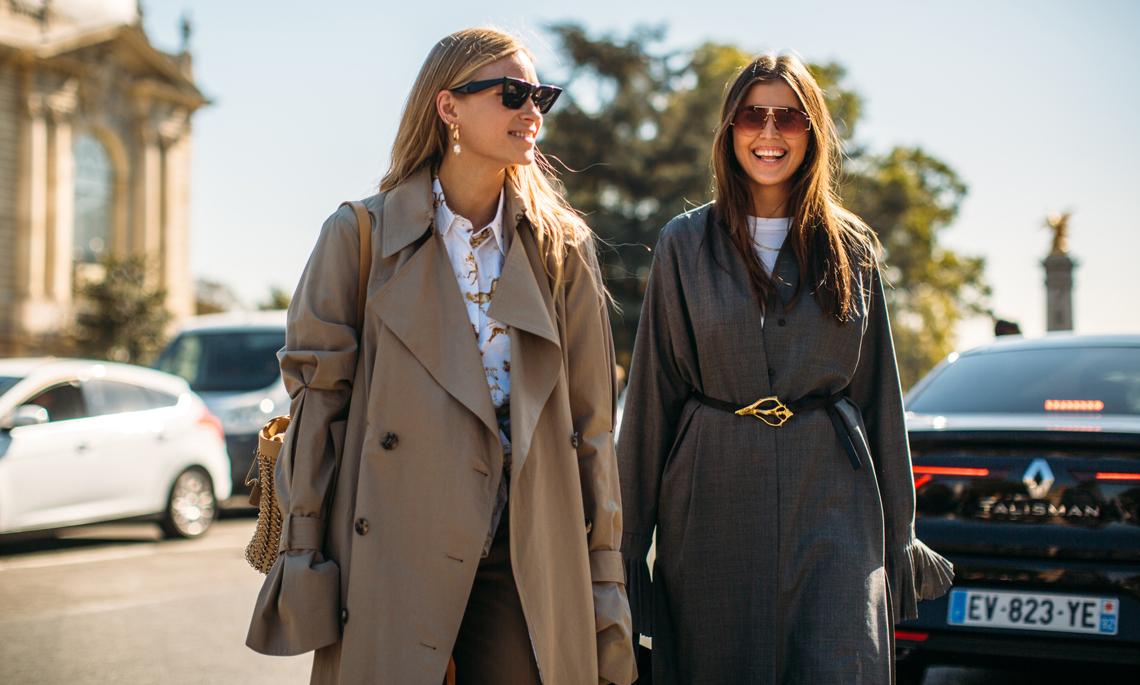 Street style con abrigos de entretiempo