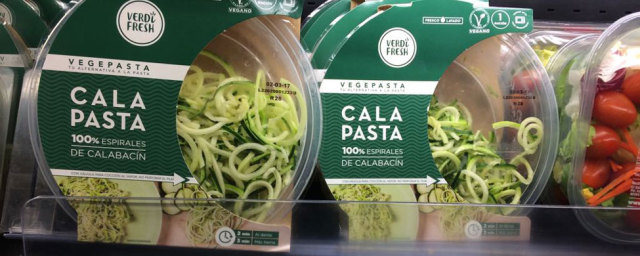Tallarines de calabacín Mercadona