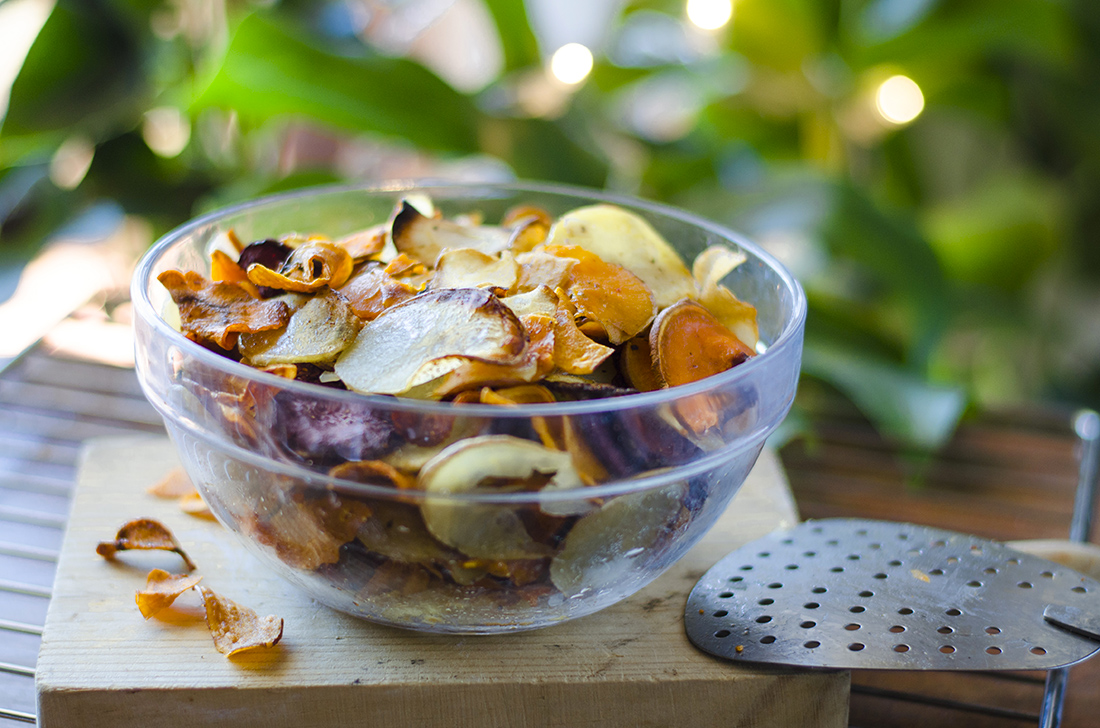 chips de verduras