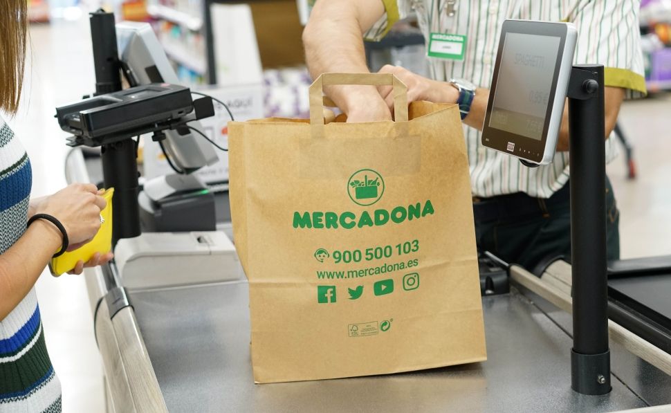 Bolsas de papel de Mercadona