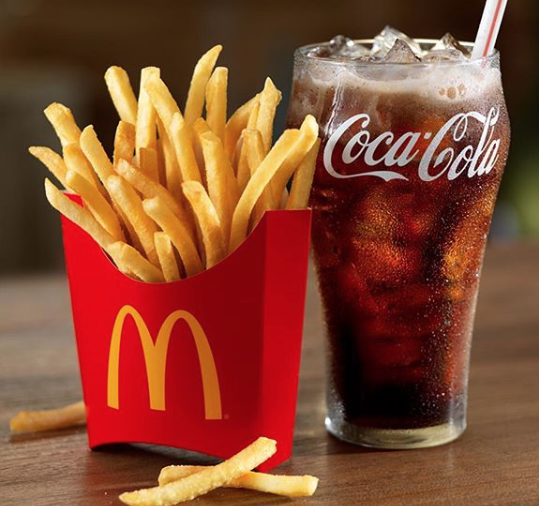 Coca Cola de McDonald's