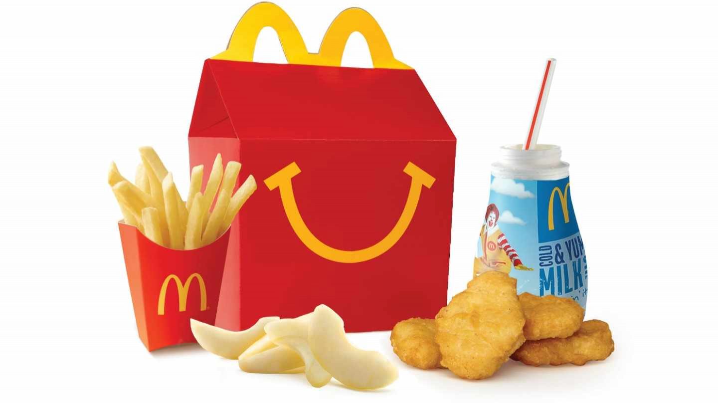 Happy Meal con pepino en McDonalds