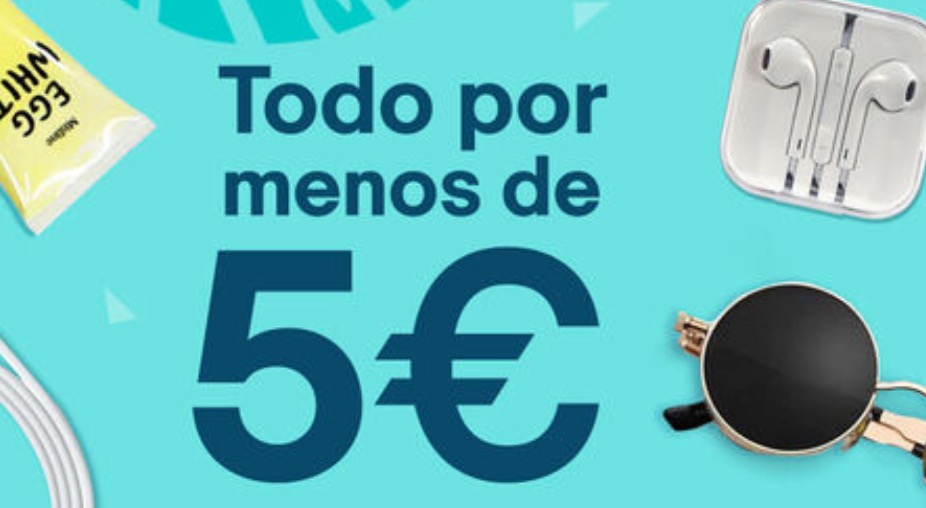 Promoción todo menos de 5 euros
