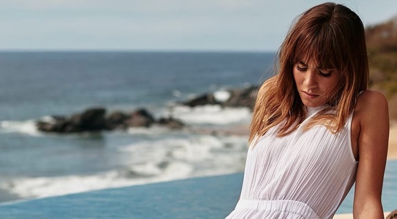 Aitana Ocaña en una imagen de la campaña de Stradivarius