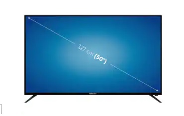 Televisión de 50 pulgadas 4K por menos de 280 euros en Alcampo