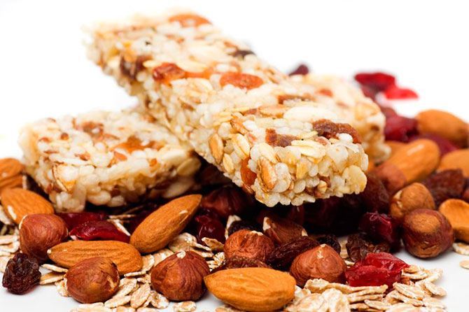 Barritas energéticas de Mars