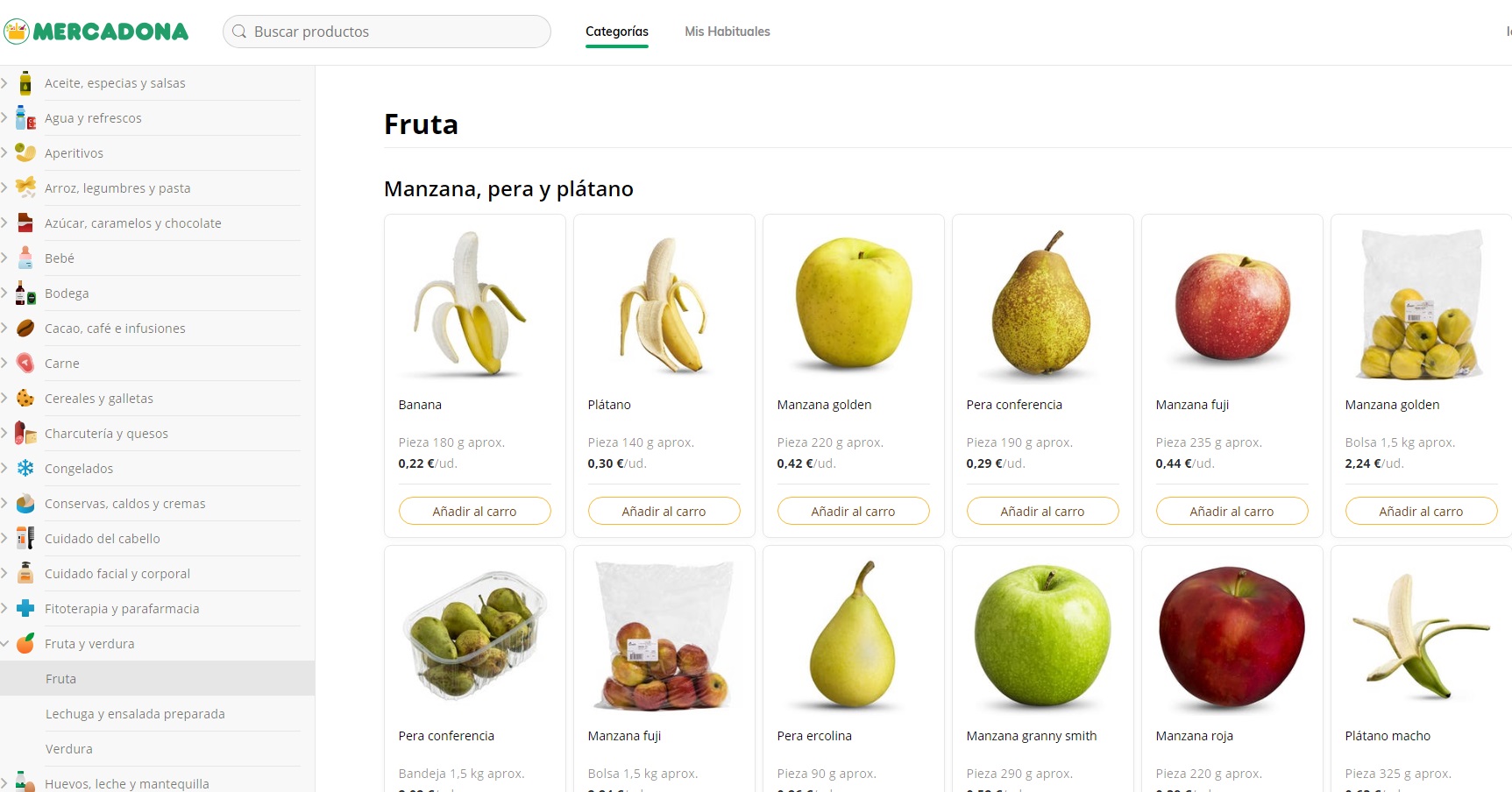 Compra online en Mercadona