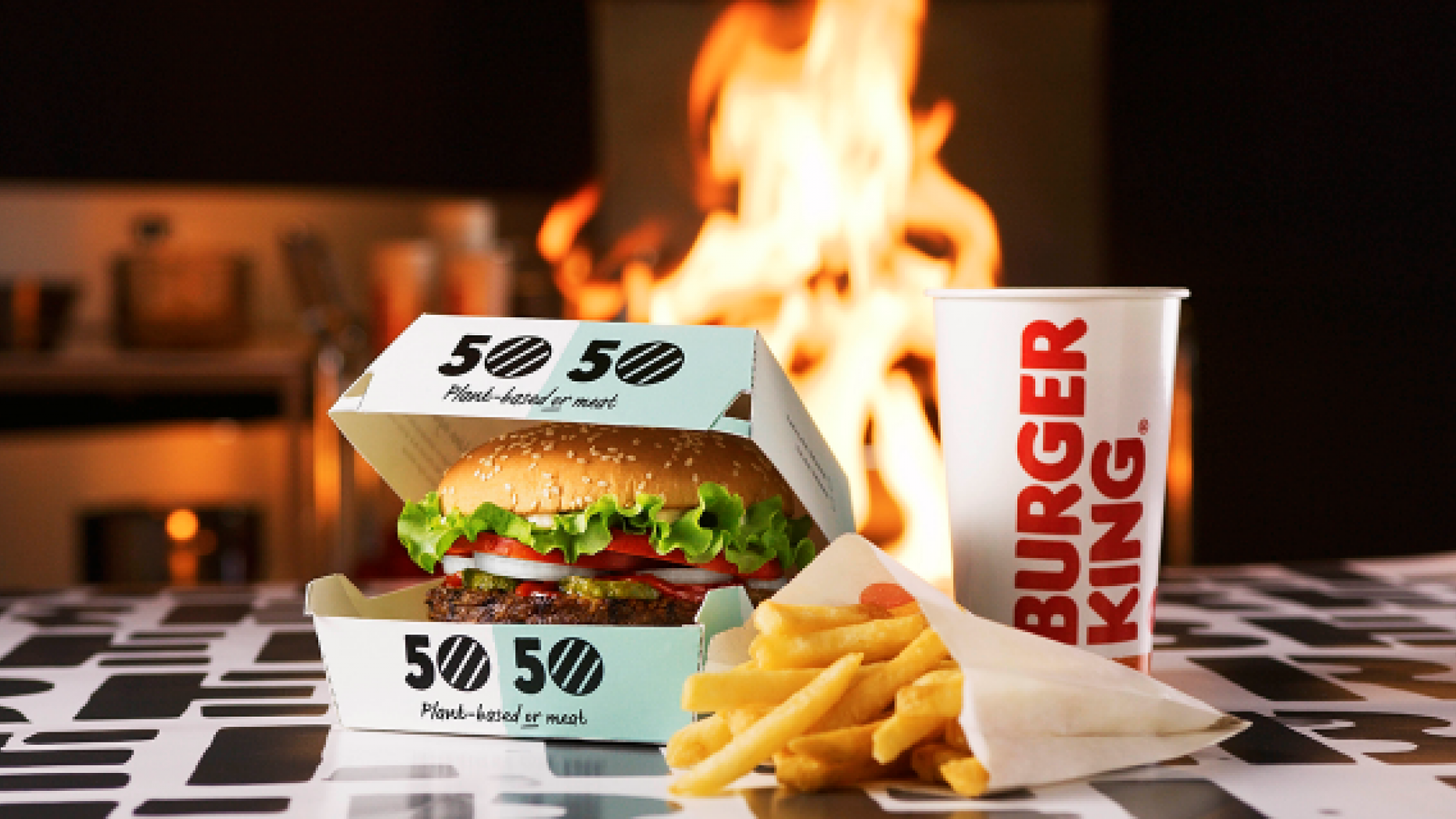 Hamburguesas veganas en Burger King