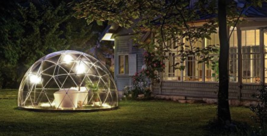 Igloo de cristal de Amazon