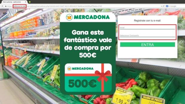Estafa sobre Mercadona: pasos para reconocerlas