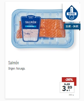 Ofertas de alimentación en Lidl