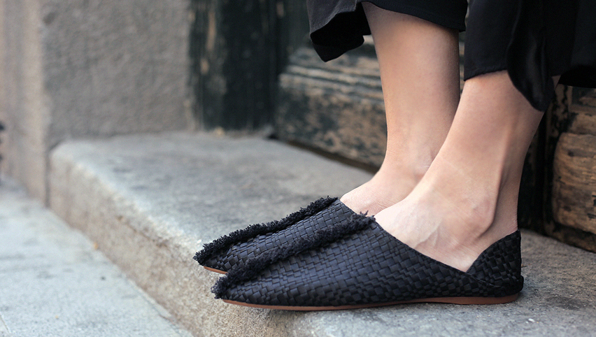 Street style con babuchas