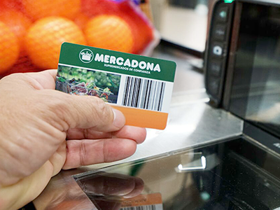 Información sobre la tarjeta de Mercadona