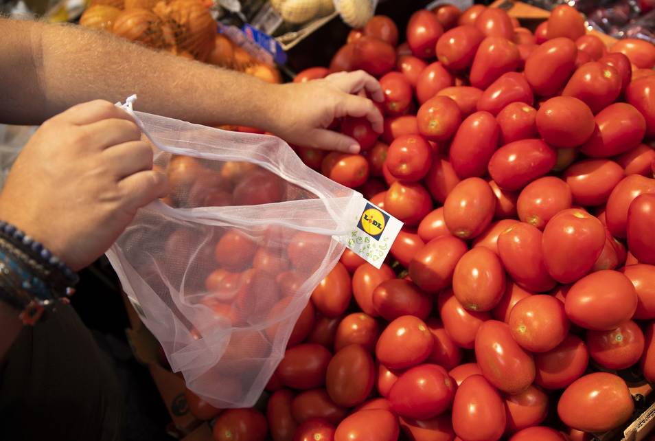 Nueva bolsa de malla de Lidl