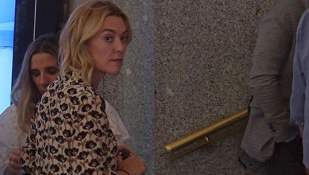 Marta Ortega con el famoso vestido de Zara