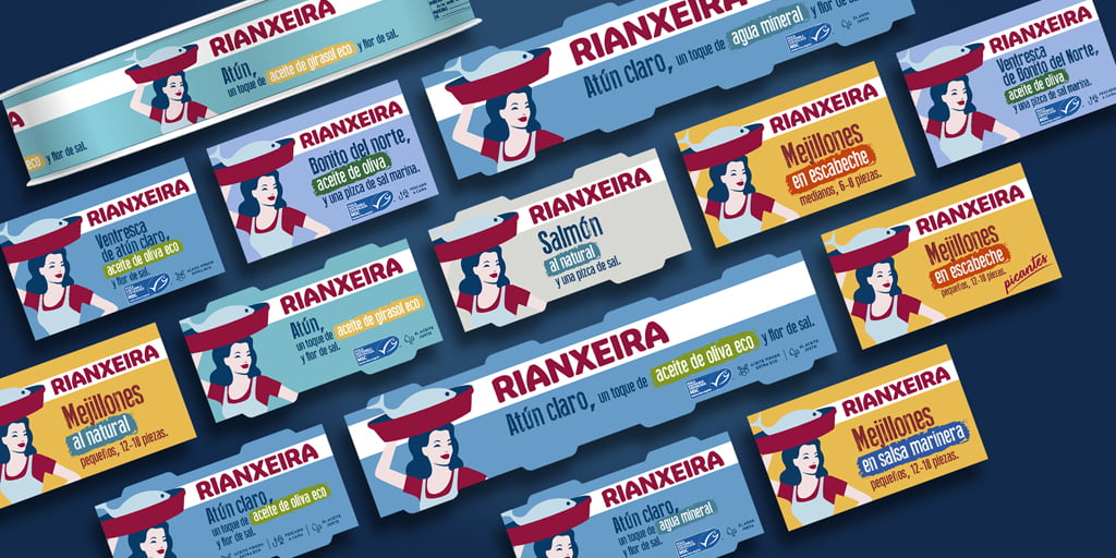 Nueva gama de productos ecológicos de Rianxeira