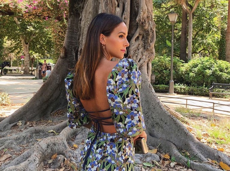 Rocío Osorno luciendo vestido de Asos en Instagram