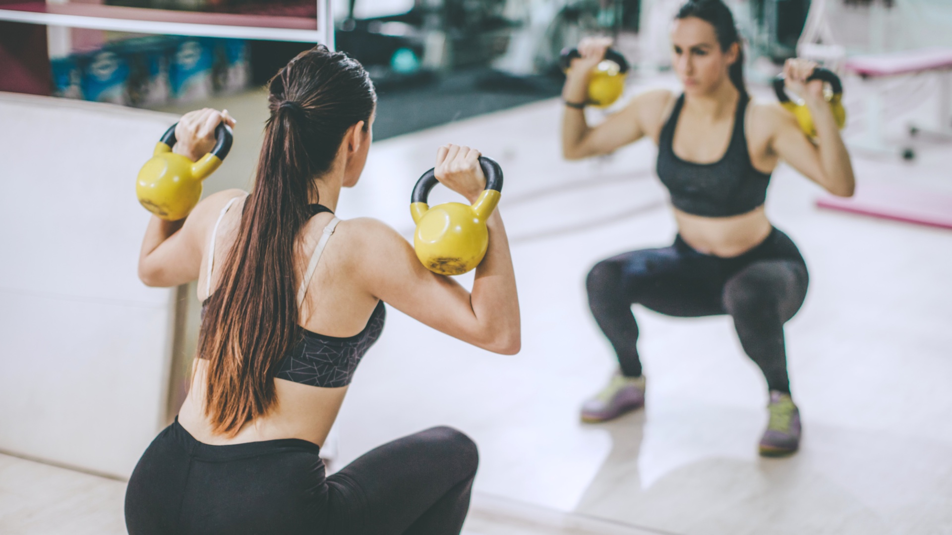 Mujer practicando deporte