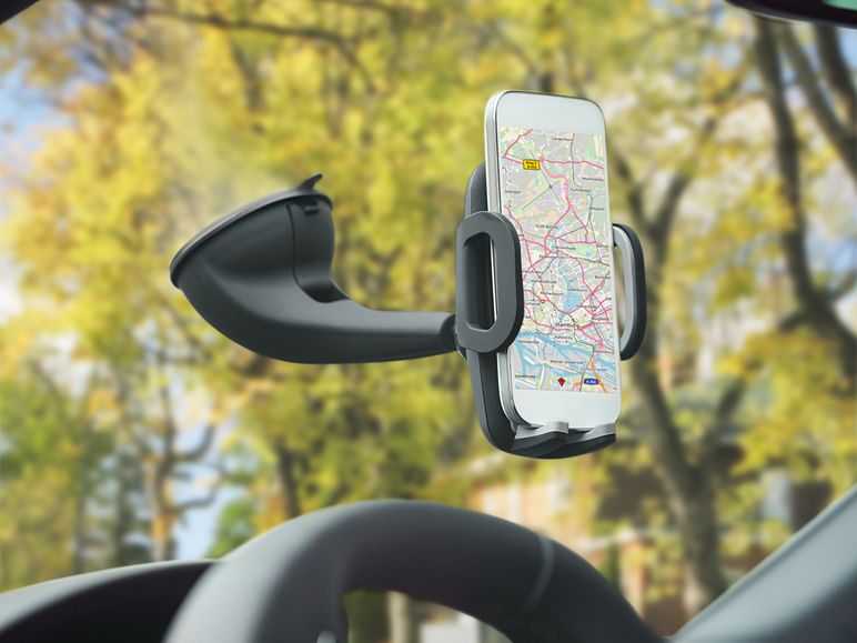 Soporte de móvil para el coche de Lidl