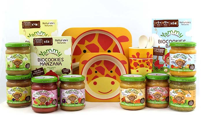 Potitos ecológicos de la firma Yammy