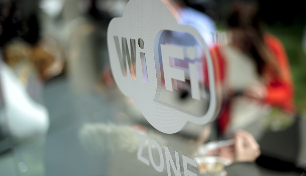 Señal de la zona wifi