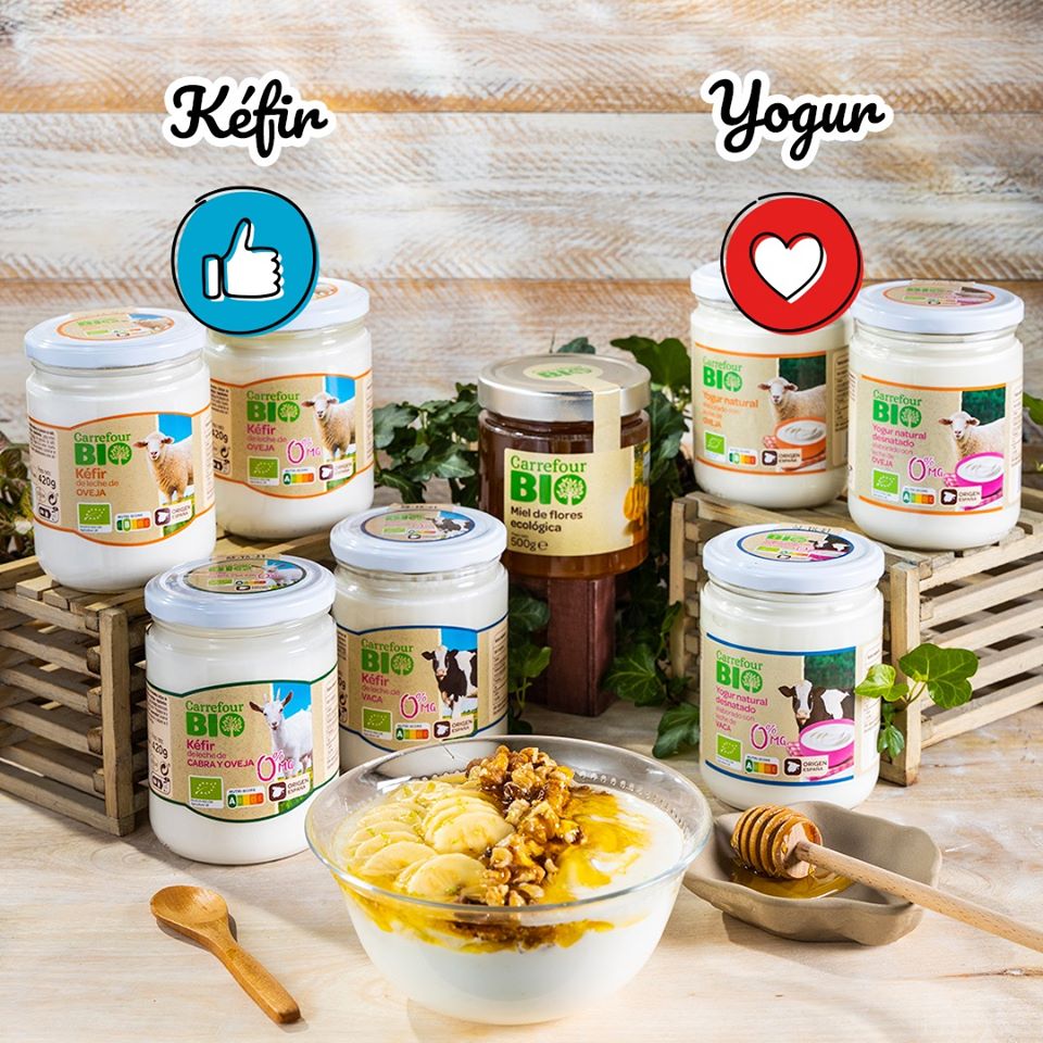 Kefir en Carrefour