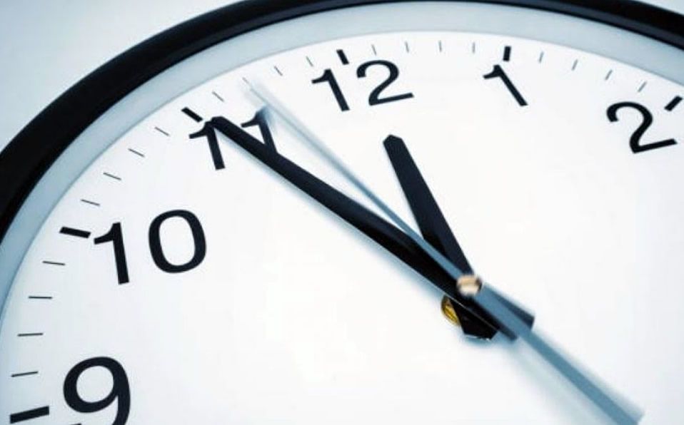 Cambio de hora verano 2020