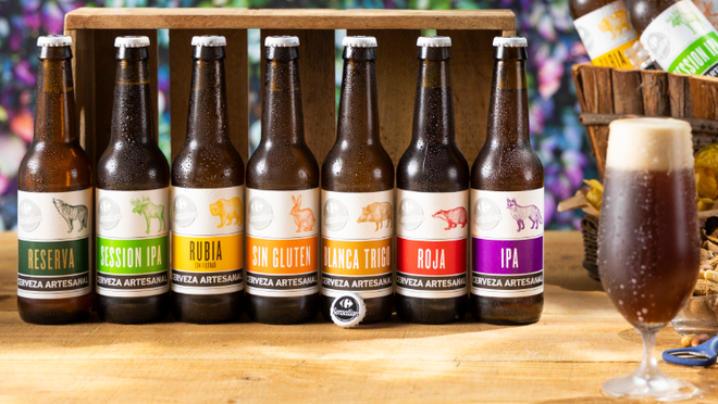 Carrefour: cervezas artesanales Carrefour Sensation