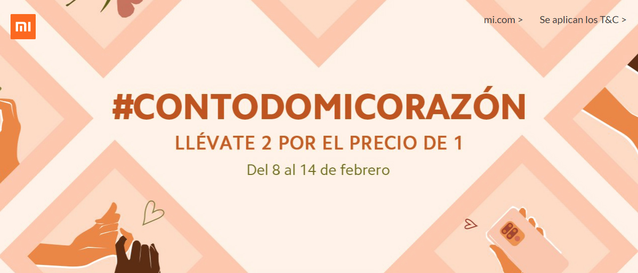 San Valentín Xiaomi