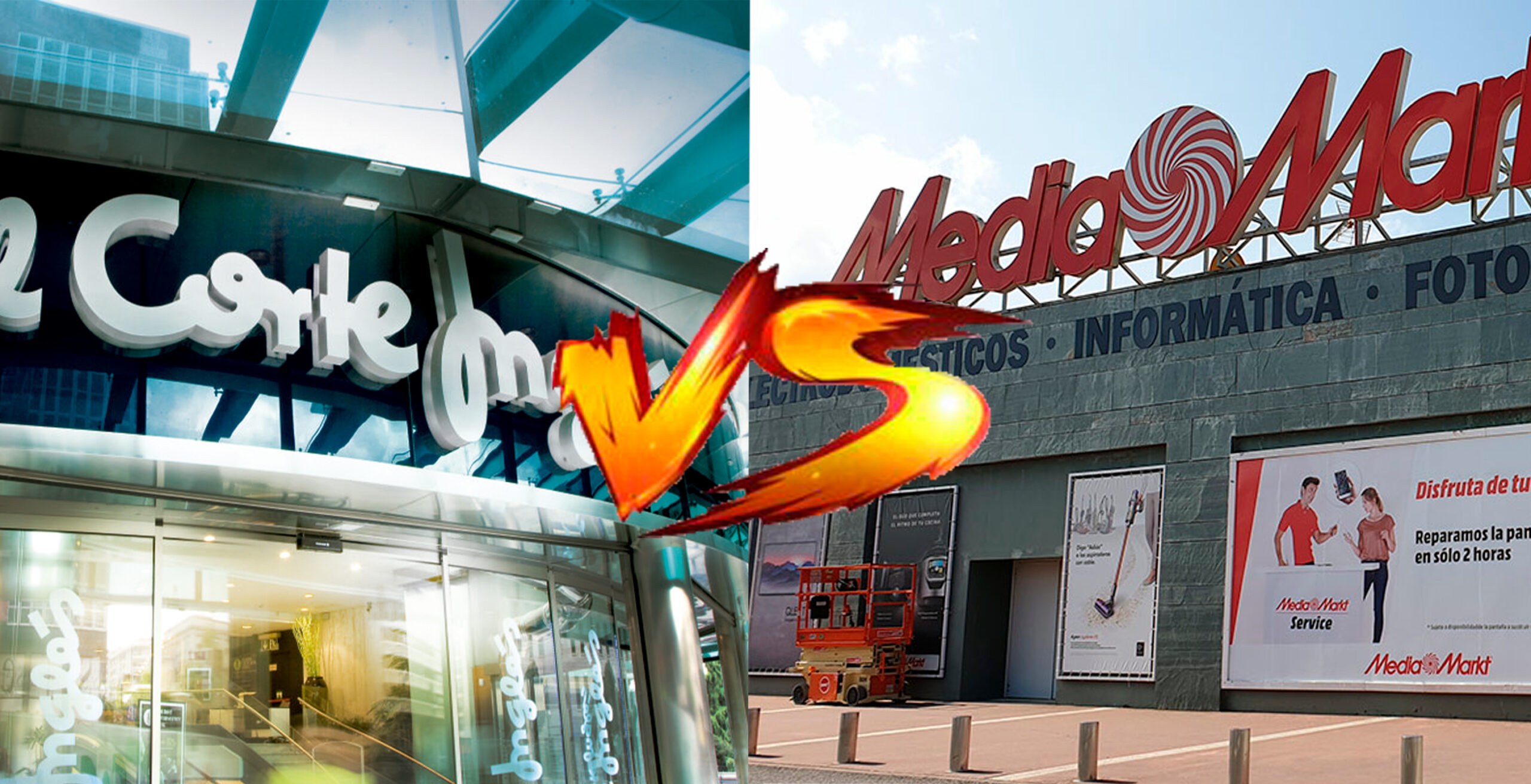 ¿Quién tiene mejores ofertas, El Corte Inglés o Media Markt? comparativa de ofertas en televisiones, smartphones y electrodomésticos