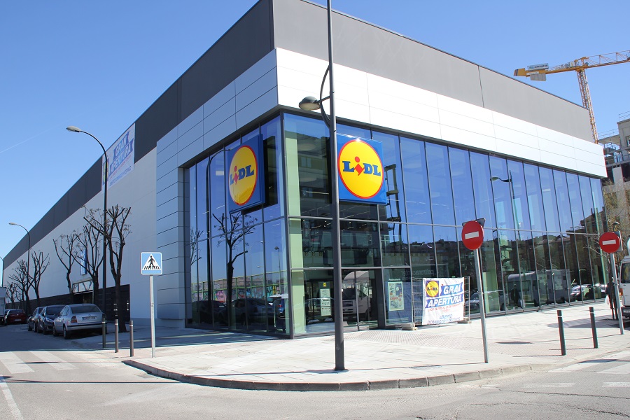 Lidl: paraguas invertido