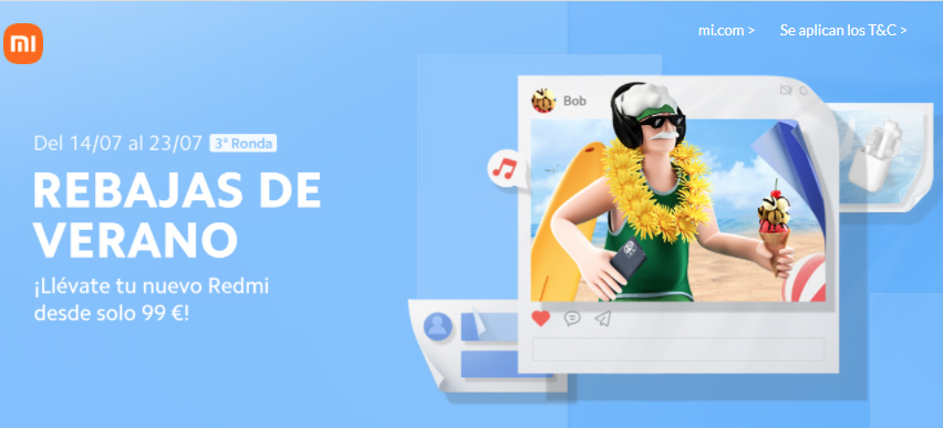 Continúan las rebajas de verano de Xiaomi con grandes ofertas